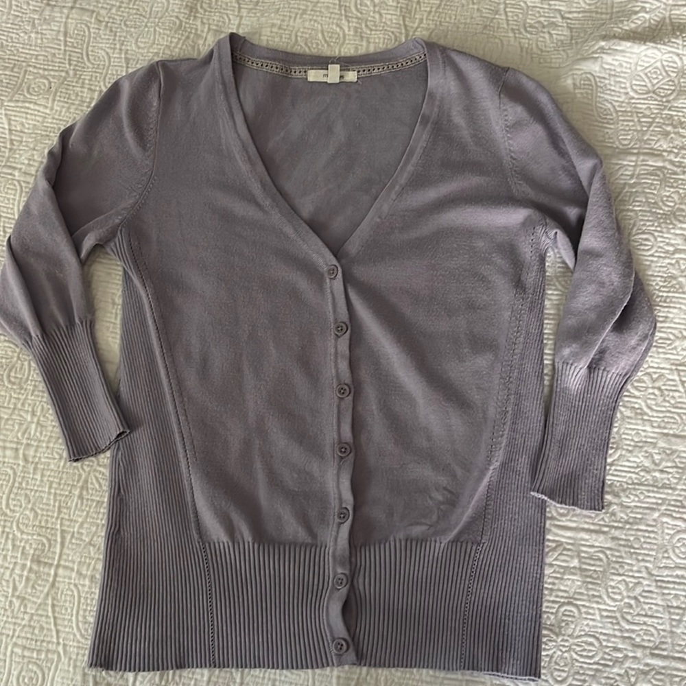Lavender Cardigan